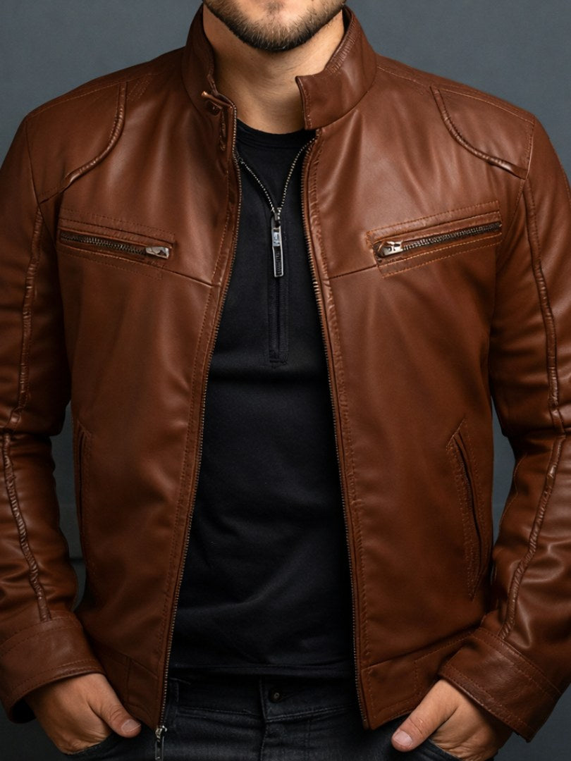 Water Resistant Bomber Jacket for Men