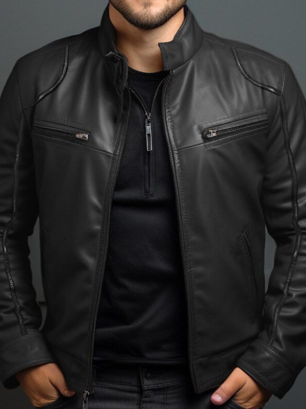 Water Resistant Bomber Jacket for Men