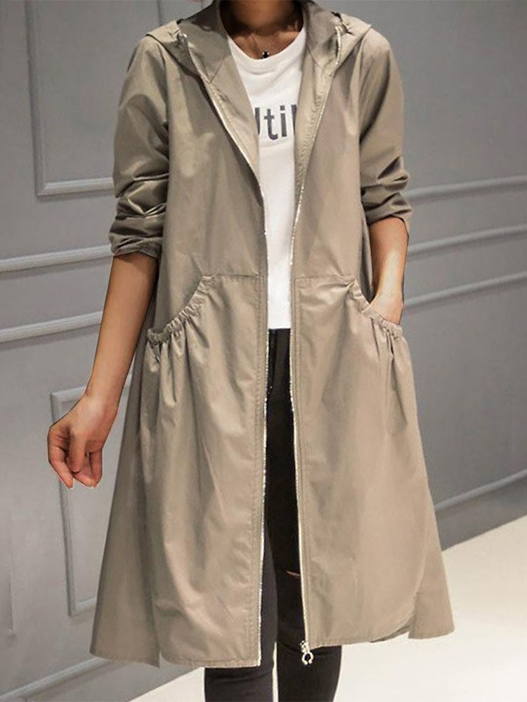 Waterproof Trench Coat for Women