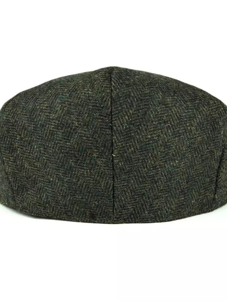 Wool Flat Cap for Men