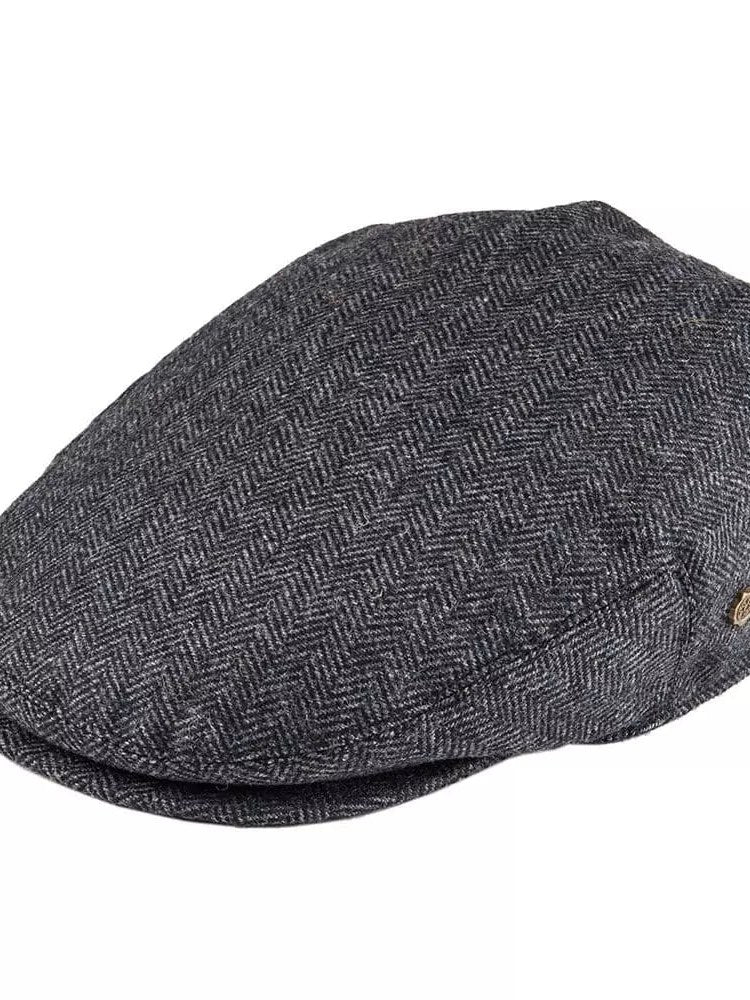 Wool Flat Cap for Men